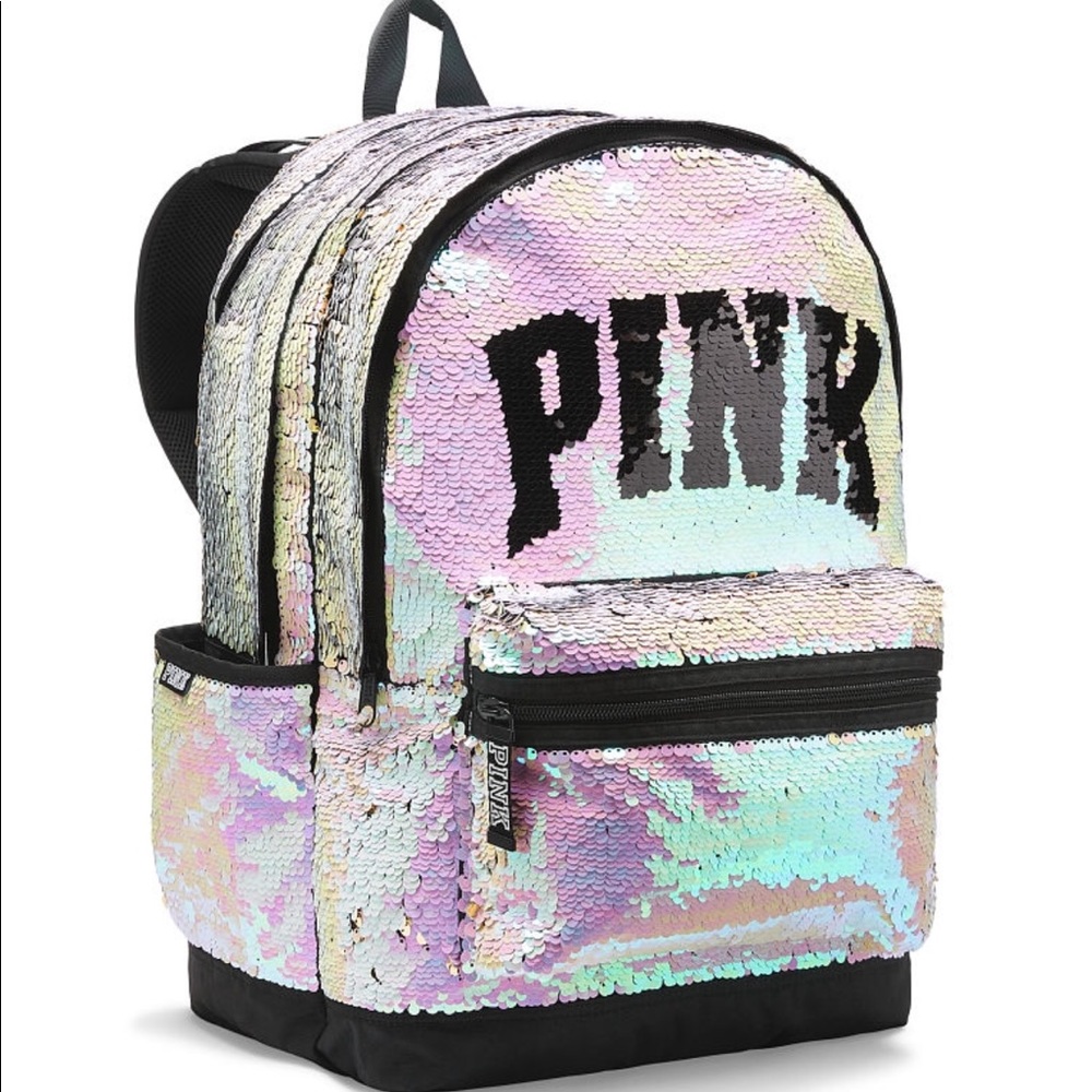 PINK Bling Campus Backpack